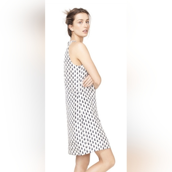 J Crew Silk Swoop Dress in Thistle Print, VGUC, Size 4 - Picture 1 of 9